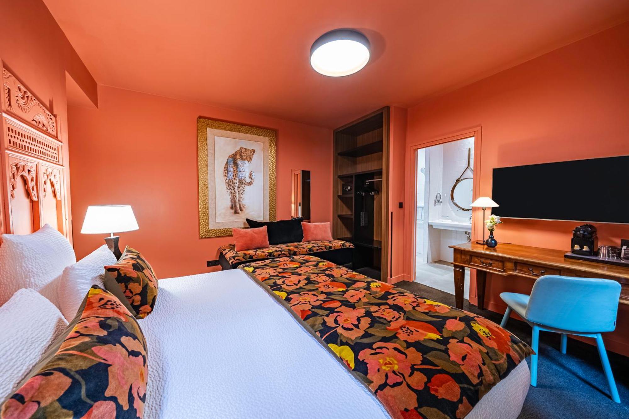 Hotel Villa Nicolo - Tour Eiffel Paris Bagian luar foto
